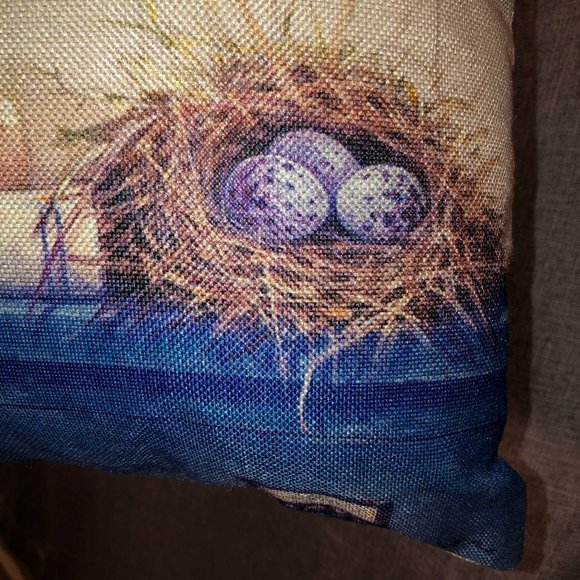jenn p fink NEW cote d'azure bird shells eggs Still Life Ocean Summer pi… - Picture 3 of 8